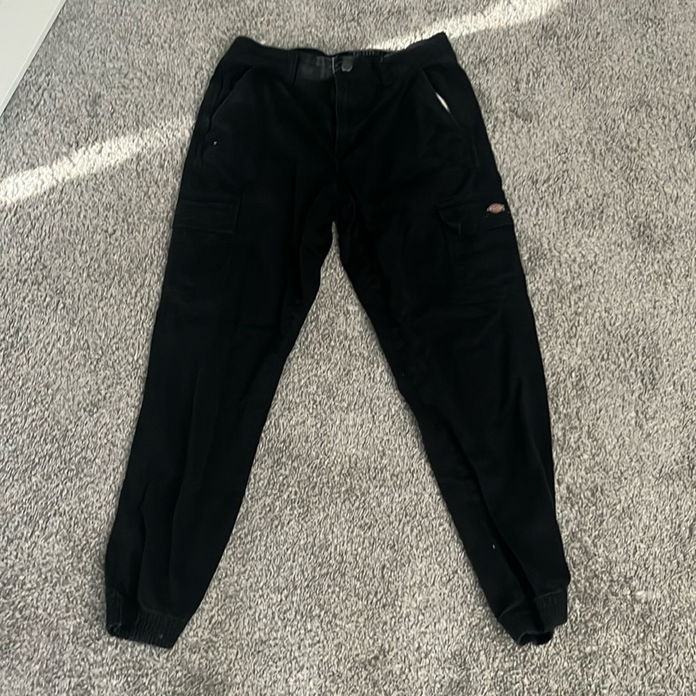 Black cargo pants